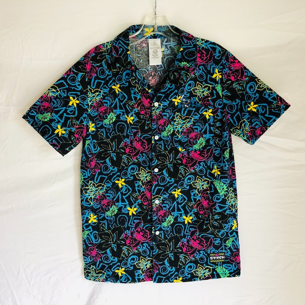 Disney Lilo‎ & Stitch Size XS Hawaiian Shirt